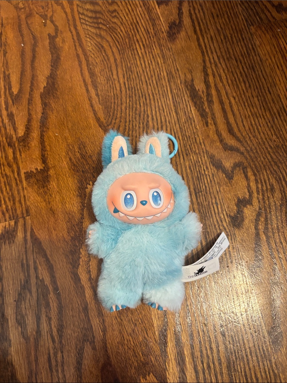 Blue labubu Keychain Plush Toy for Kids